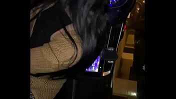 চালান অপেশাদার lexi গাড়ী মধ্যে শিশ্ন চুষা