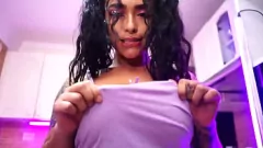Play Abril Jones Gets Wild in the Kitchen: Hardcore Amateur Blowjob and Pussy Fucking