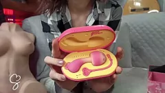 Play Sarah Sue Gets Intimate with PinkPunch Sunset Mushroom Vibrator